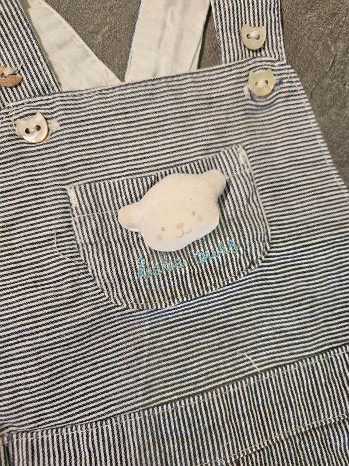 Salopette short bébé taille 1 mois - photo numéro 2