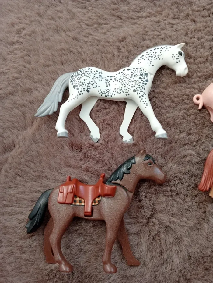 Lot de 4 figurines playmobil animaux - photo numéro 2