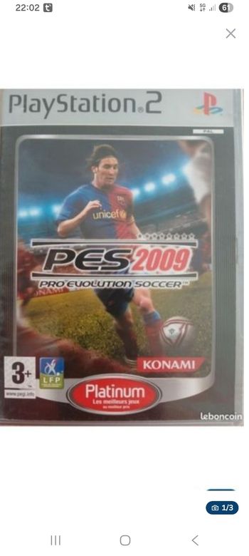 Pes 2009 PlayStation 2
