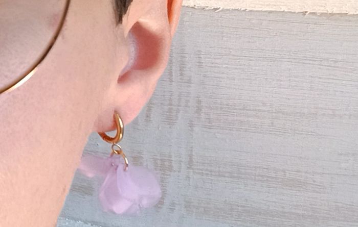 Mini créoles tendance - photo numéro 3