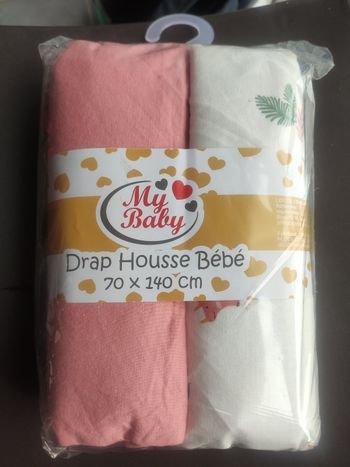 Draps lit bébé
