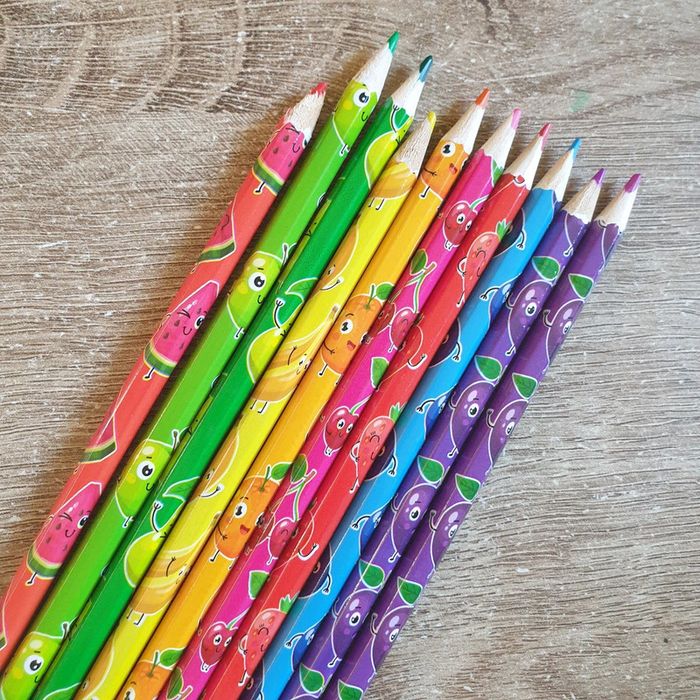 📚 Lot de 9 crayons de couleurs #emyfleury_scolaire - photo numéro 2