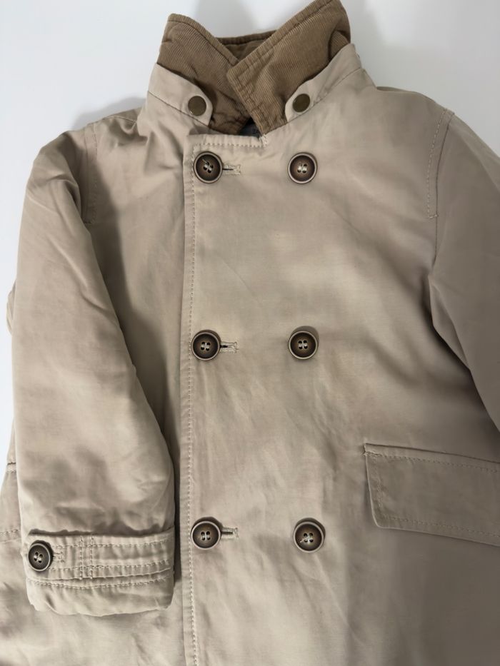 Zara Baby – Manteau Beige – 3/4 ans (104 cm) – Doublé chaud - photo numéro 5