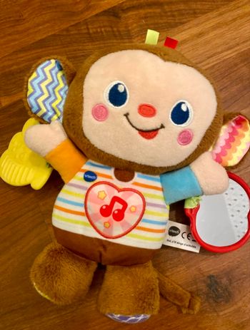 Peluche d'activités Vtech Baby P'Tit Singe Noé