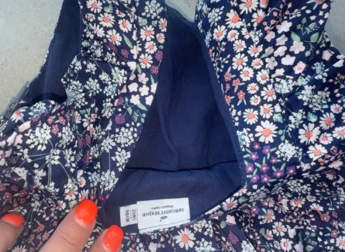 Magnifique robe sergent major 3 ans tbe  Motifs liberties  Fleuries - photo numéro 5