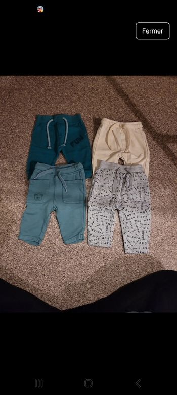 Pantalons 3mois