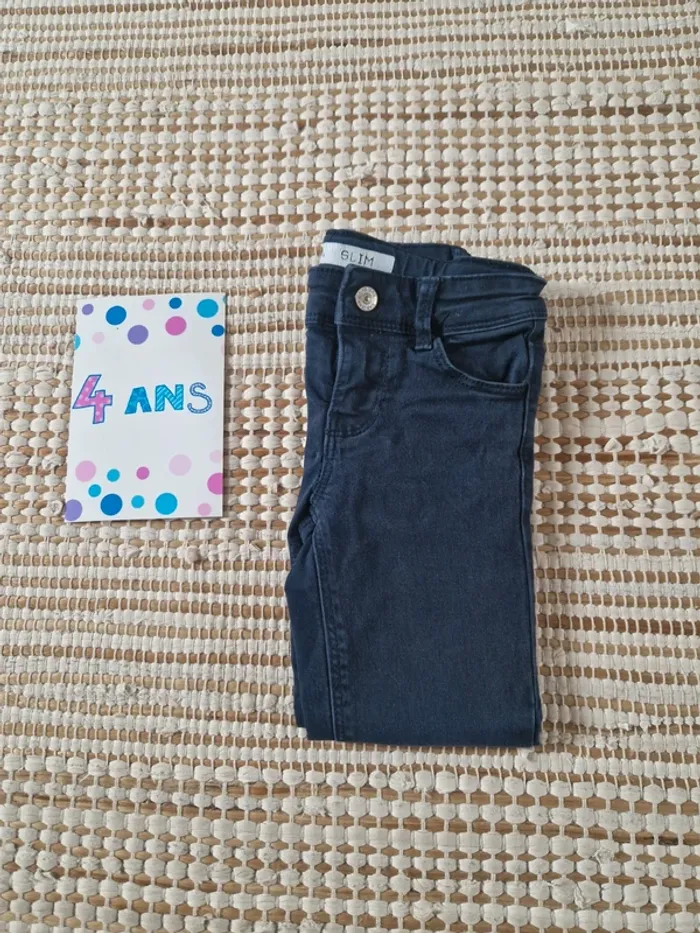👖 Pantalon slim fille – Taille 4 ans