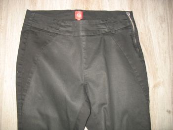 PANTALON SLIM NOIR "MISS CAPTAIN" - TAILLE 42 - n°08