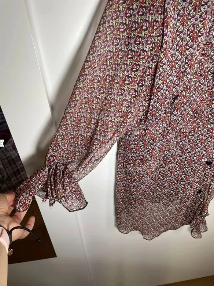 Chemisier doublé original femme taille 44 - photo numéro 6
