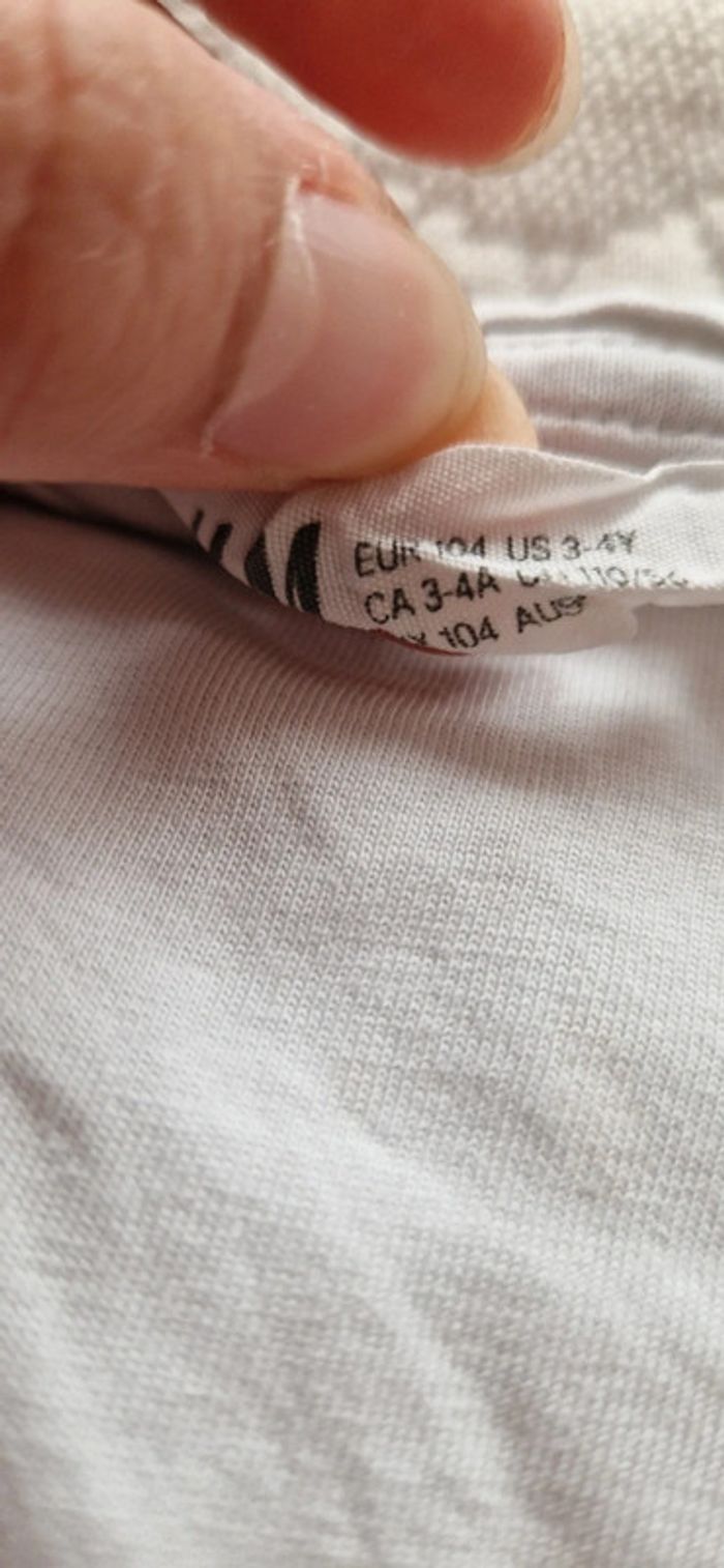 Lot de 5 t-shirts manches courtes fille 4 ans - photo numéro 4