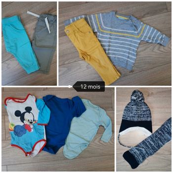 Lot garçon 12 mois