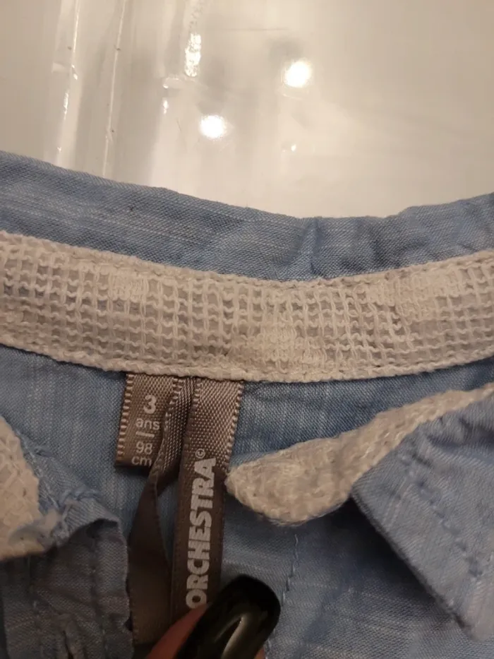 Petite chemise sans manches 3 ans - photo numéro 4