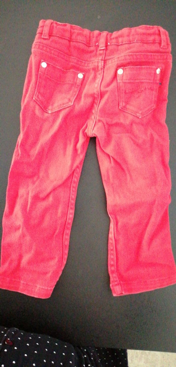 Pantalon rouge fille - photo numéro 3