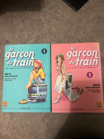 Lot 2 mangas le garçon du train