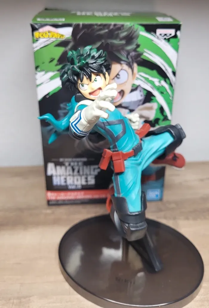 Figurine Deku Izuku Midoriya The Amazing Heroes Vol.10 Banpresto - photo numéro 6