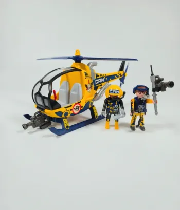 Playmobil Hélicoptère et caméraman
