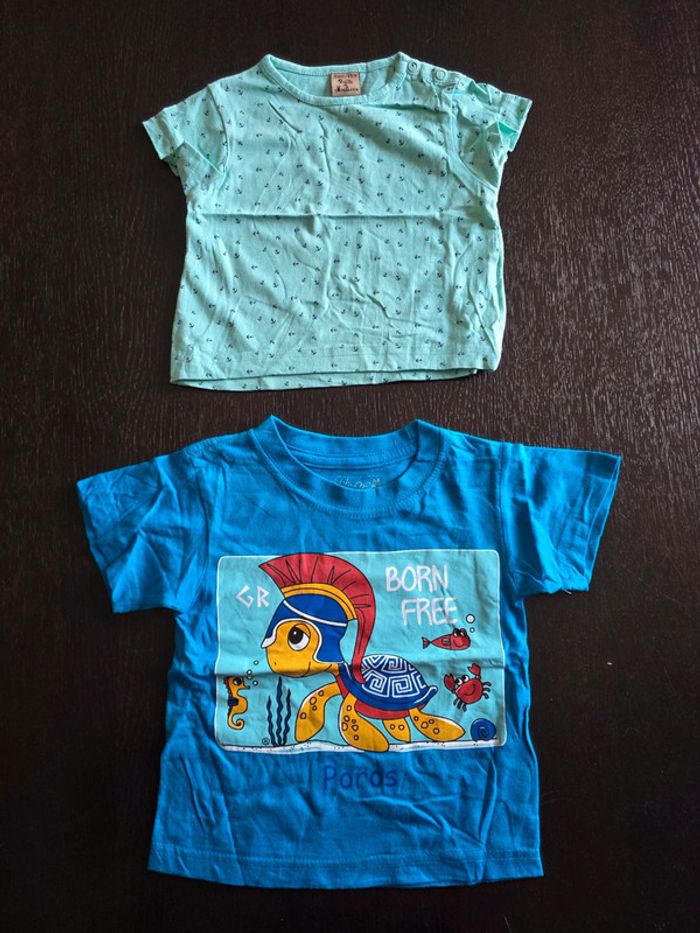 Lot de 4 tee-shirts en 18 mois - photo numéro 3