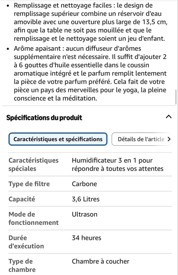 Humidificateur - photo numéro 6