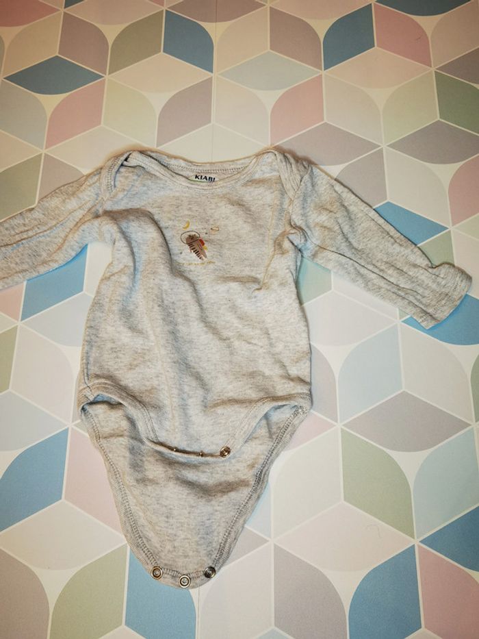 D2419 - lot de 7 bodies garçon 3 mois - photo numéro 4