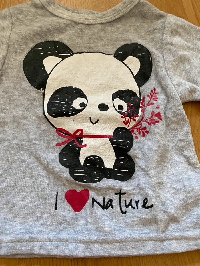 Haut de pyjama/ polaire 24 mois - photo numéro 2