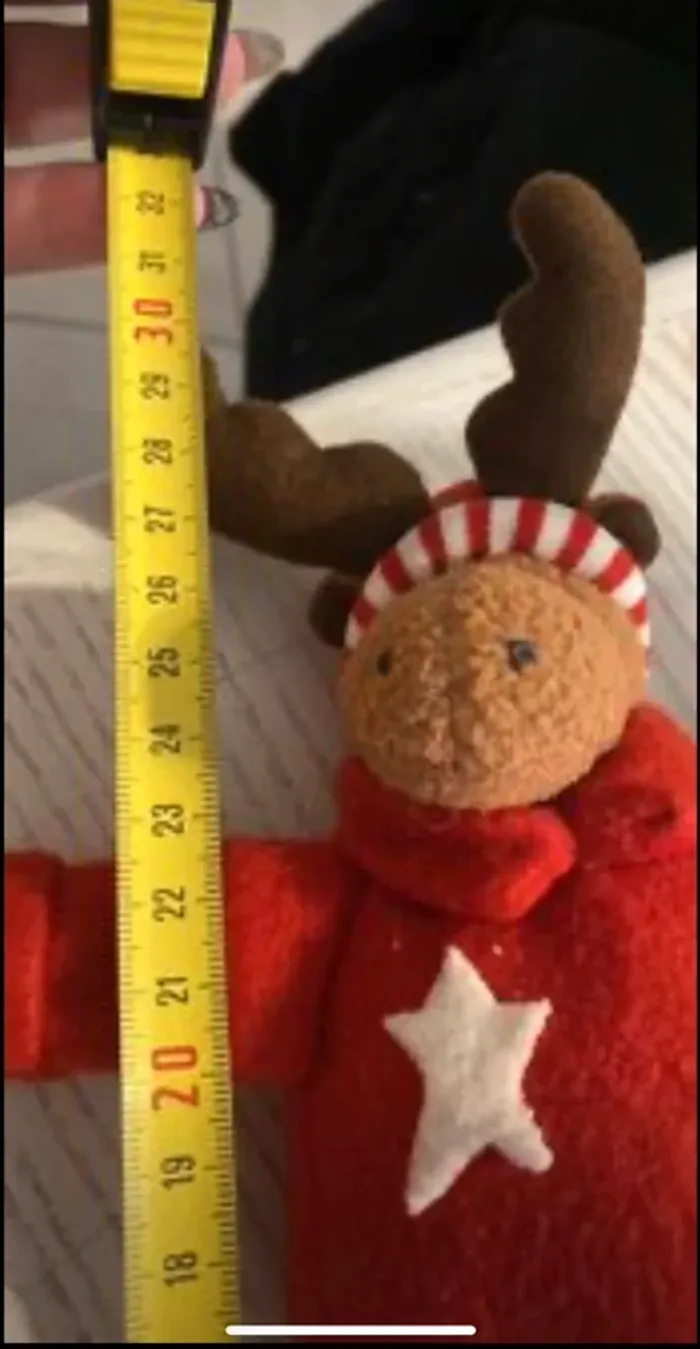 lot de 3 peluches de noël - photo numéro 4