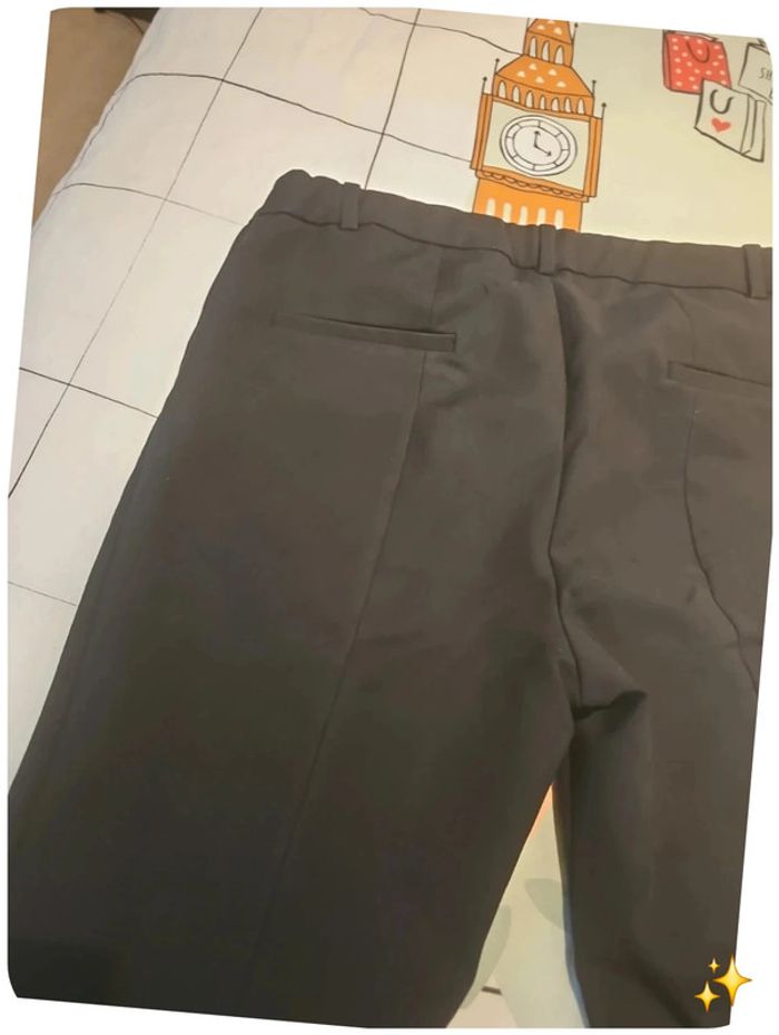 Pantalon classique coupe carotte zara xl noir - photo numéro 6