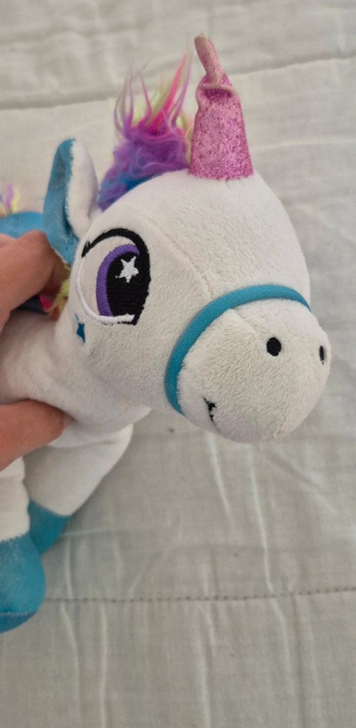 Peluche / doudou licorne - photo numéro 4