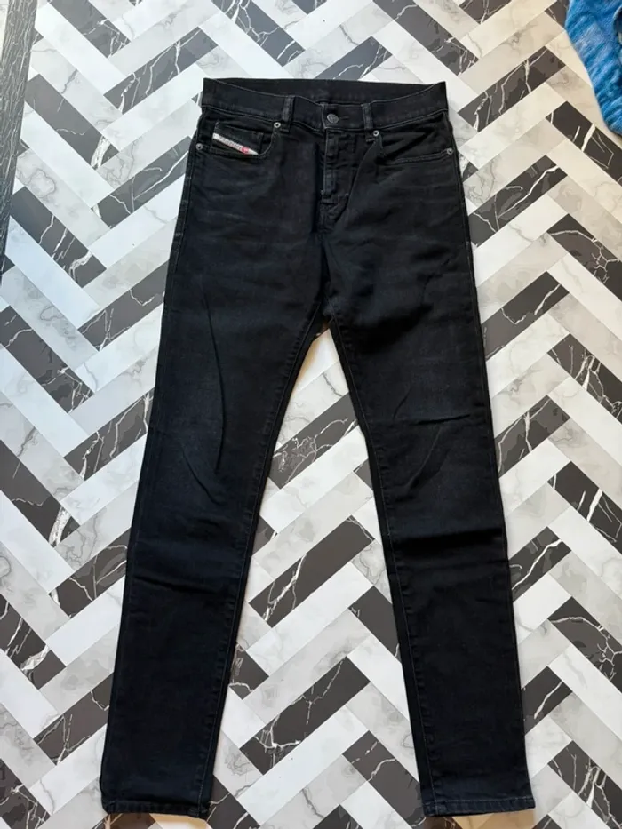 Jeans slim noir Diesel