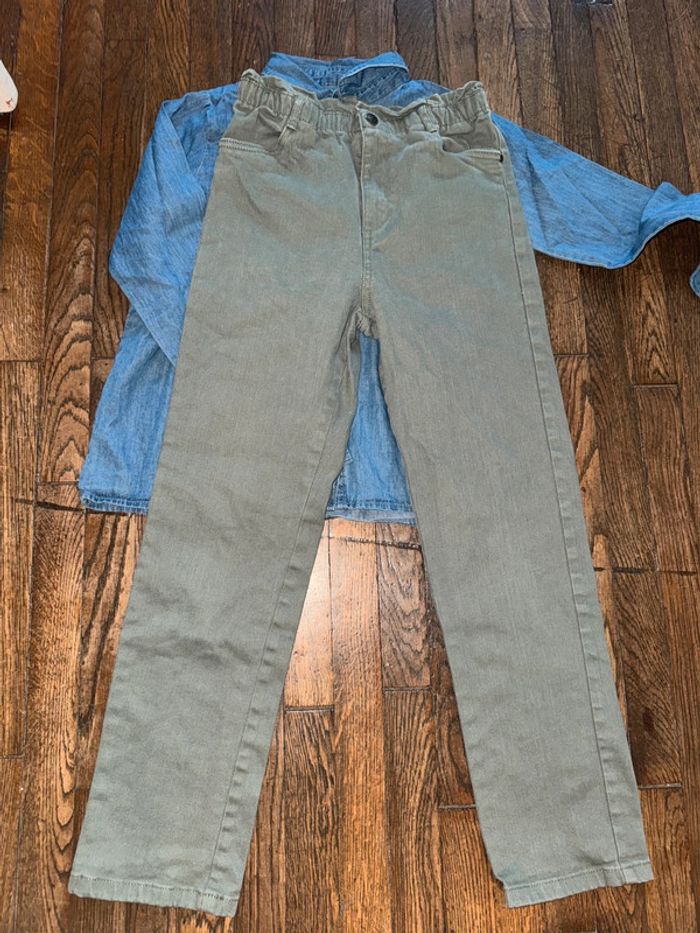 Chemise vertbaudet et jeans la redoute 12 ans - photo numéro 3