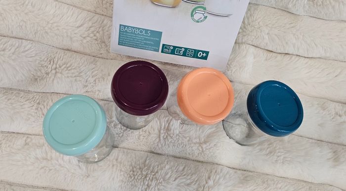 Lot de 4 pots en verre Babybols babymoov - photo numéro 4