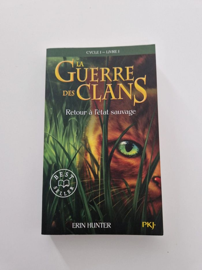 Livre La guerre des clans - Retour a l'état sauvage /Cycle 1-Livre1