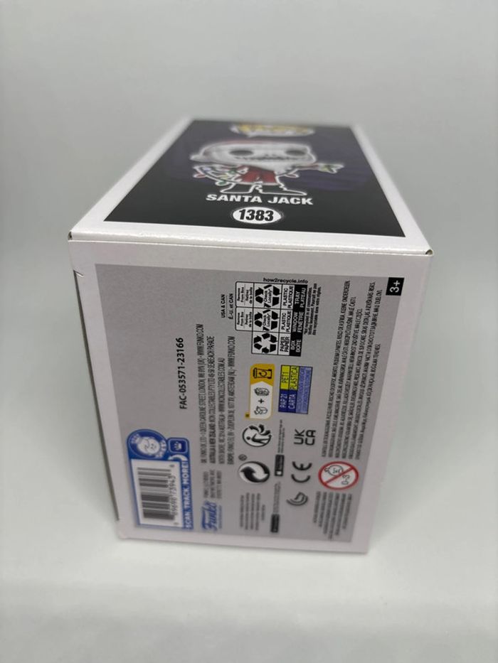 Funko pop Santa jack Disney 1383 glows in the dark - photo numéro 6