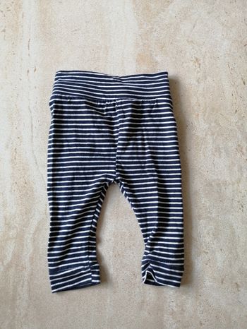 Leggins marin vertbaudet, taille 6 mois
