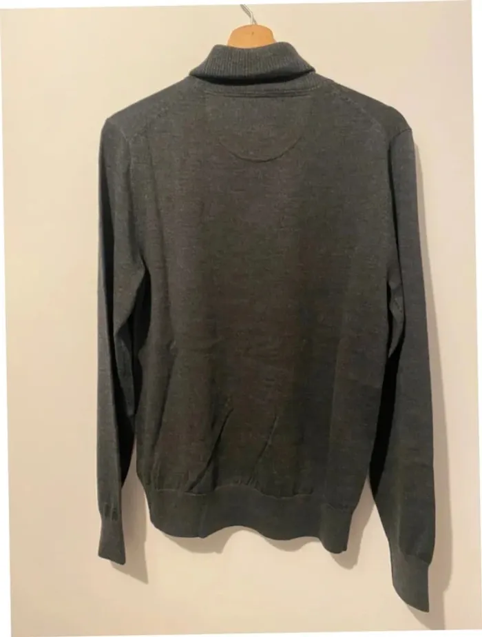 Pull col roulé en laine Eden Park taille S collection actuelle - photo numéro 6