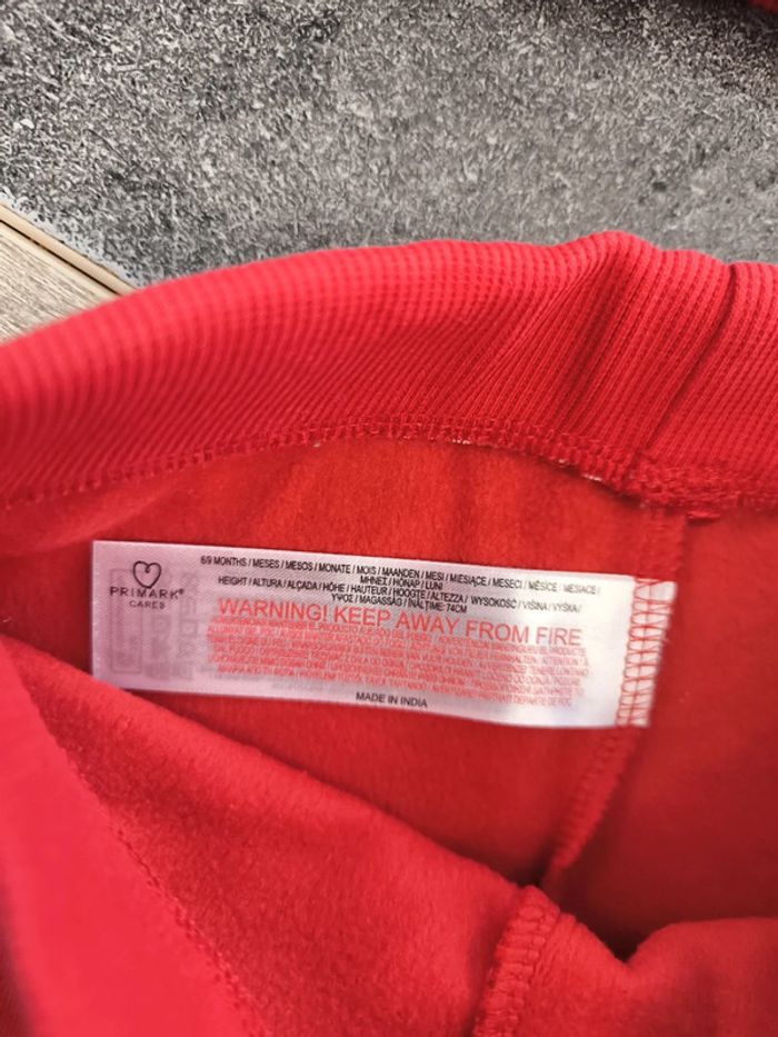 Ensemble molletonné 2 pièces garçon 9 mois 74cm Primark - photo numéro 7