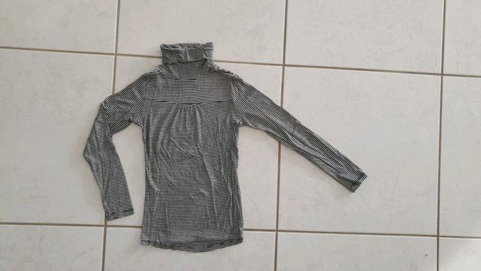 Sous pull col roulé fille 10 ans ch7