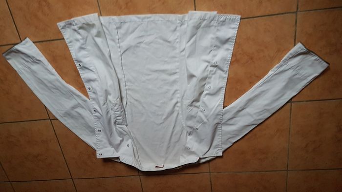 Veste cuisinier homme 44 blanche Lafont - photo numéro 5