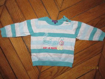 pull sergent major taille 6 mois