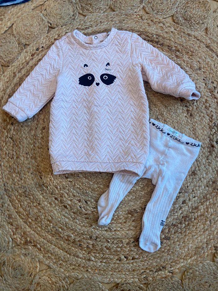 Ensemble robe fille 12 mois IKKS