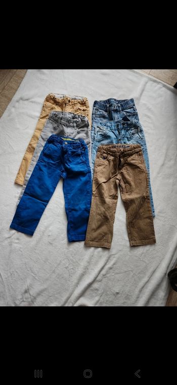 Lot de pantalons