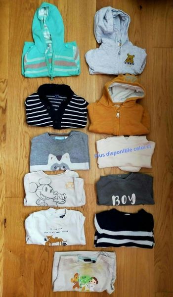 Lot pull et gilet 6 mois