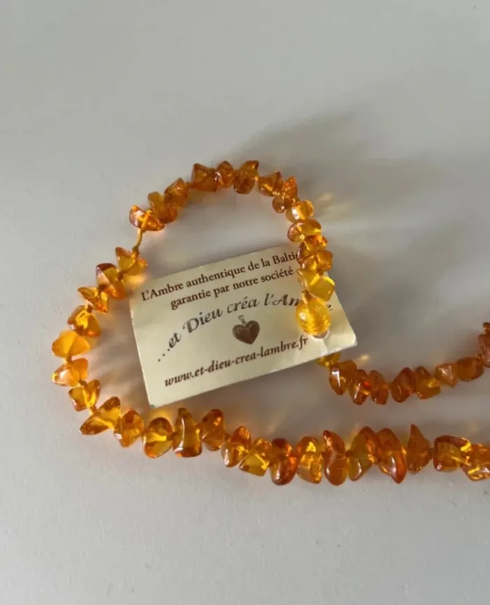 Collier d’ambre enfant - photo numéro 3