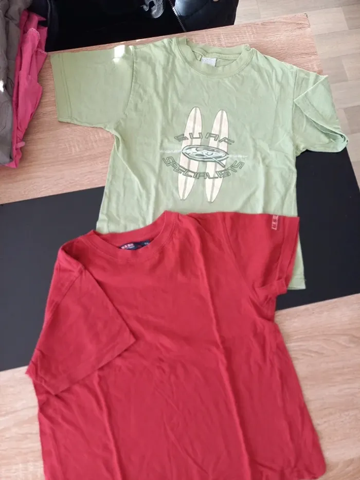 Lot de 2 tee-shirts 10 ans - photo numéro 2