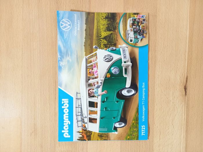 Notice Playmobil Wolkswagen camping car - photo numéro 3