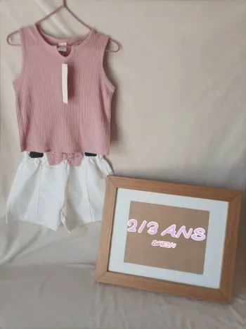 Ensemble 2 pièces Shein fille 2/3 ans