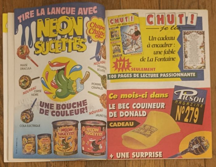 Ancien journal de Mickey avec 8 vignettes les 101 dalmatiens N°2234 de 1995 vintage - photo numéro 6