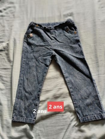 Jeans fille taille 2 ans