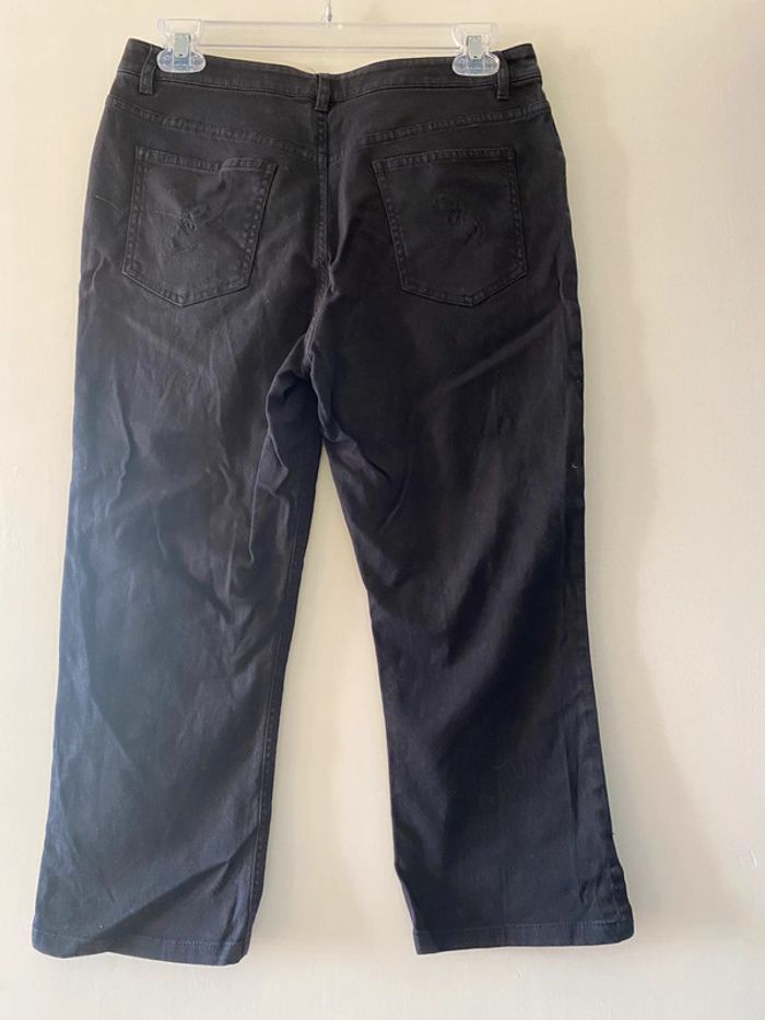 Pantacourt noir Escada Sport  Taille 38 - photo numéro 2