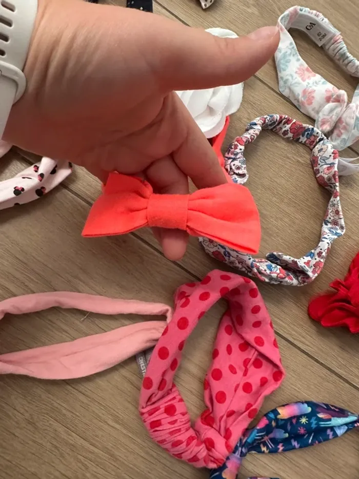 Bandeaux cheveux filles bébé X 18 pièces - photo numéro 3