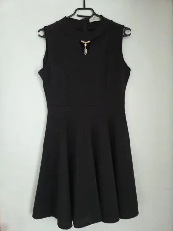 Petite robe noire de soirée femme taille 38M